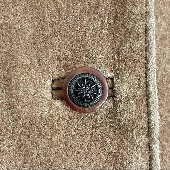 Vintage Leather Vest Men‎ Brown Classic Steampunk Professor Academia Size Large - Picture 12 of 13